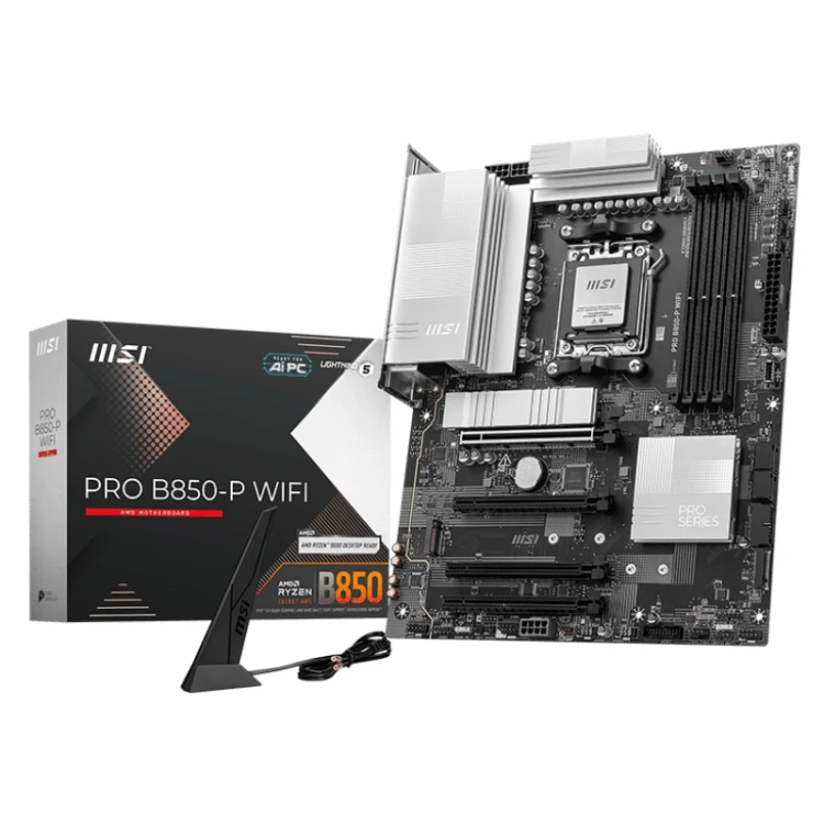 MSI PRO B850-P WiFi DDR5 ATX Motherboard (4 DIMM)