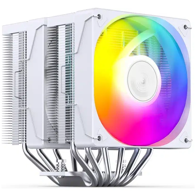 Jonsbo CR-3000E ARGB 120mm (6 Heatpipe) CPU Cooler (White)