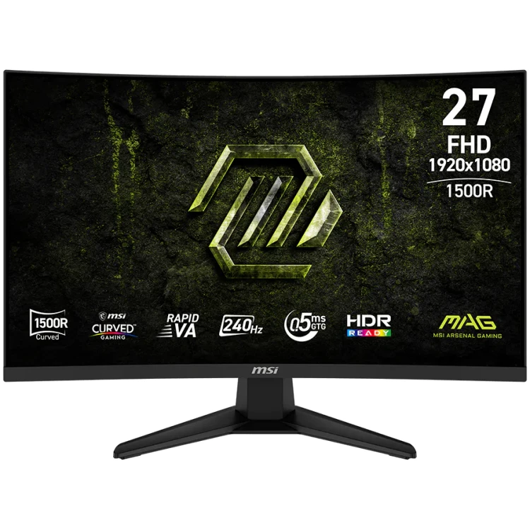 27" Curved Monitor MSI MAG 275CF X24 240Hz 0.5ms VA 1920x1080 FHD