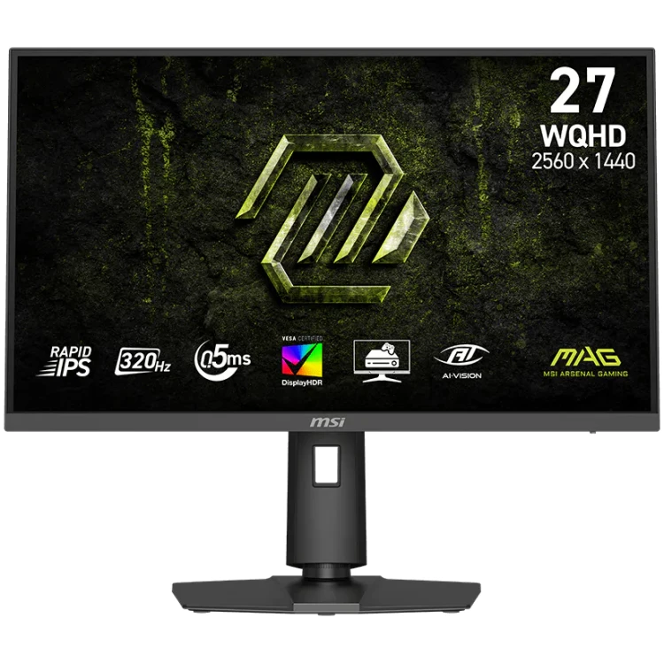 27" Monitor MSI MAG 274QPF X32 320Hz 0.5ms IPS 2560x1440 QHD