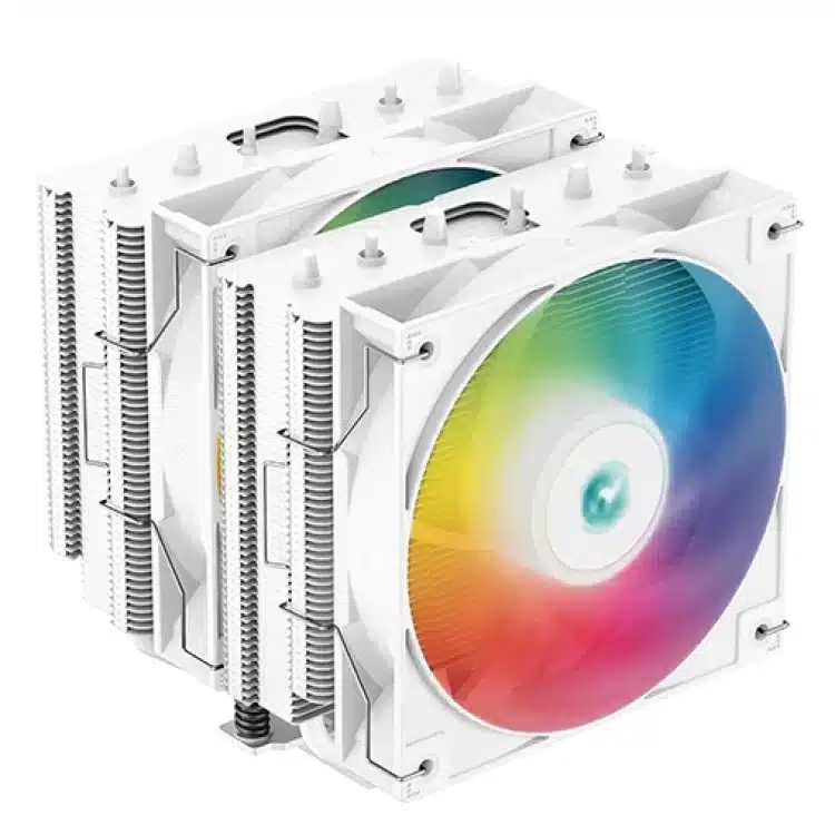 Deepcool AG620 White ARGB CPU Cooler 260W-Rated Tower CPU Cooler