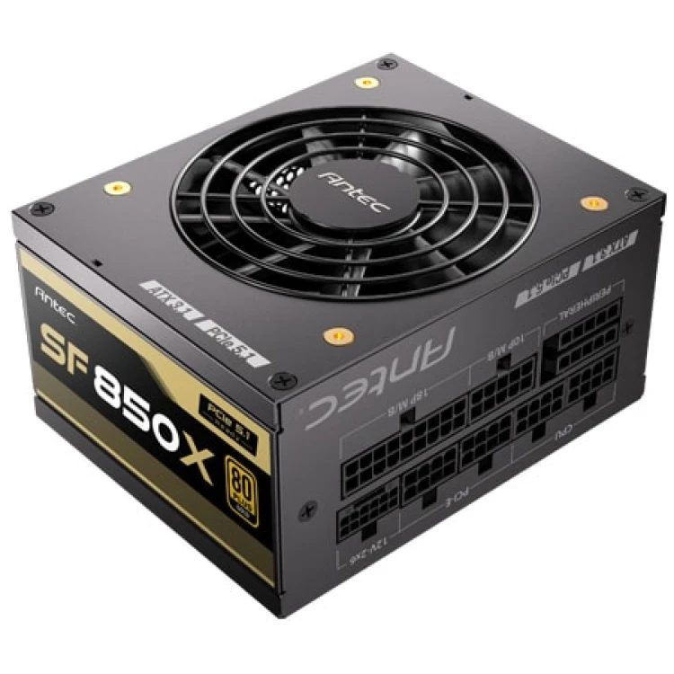 Antec SFX 850W 80Plus Gold Power Supply, Fully Modular PCIe 5.1