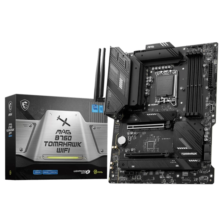 MSI B760 Tomahawk WiFi DDR5 ATX Motherboard (4 DIMM)