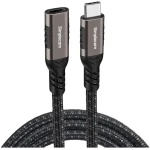 Simplecom USB-C Type-C 0.5m Male to Female Extension Cable (Fast charge/PD 100W)