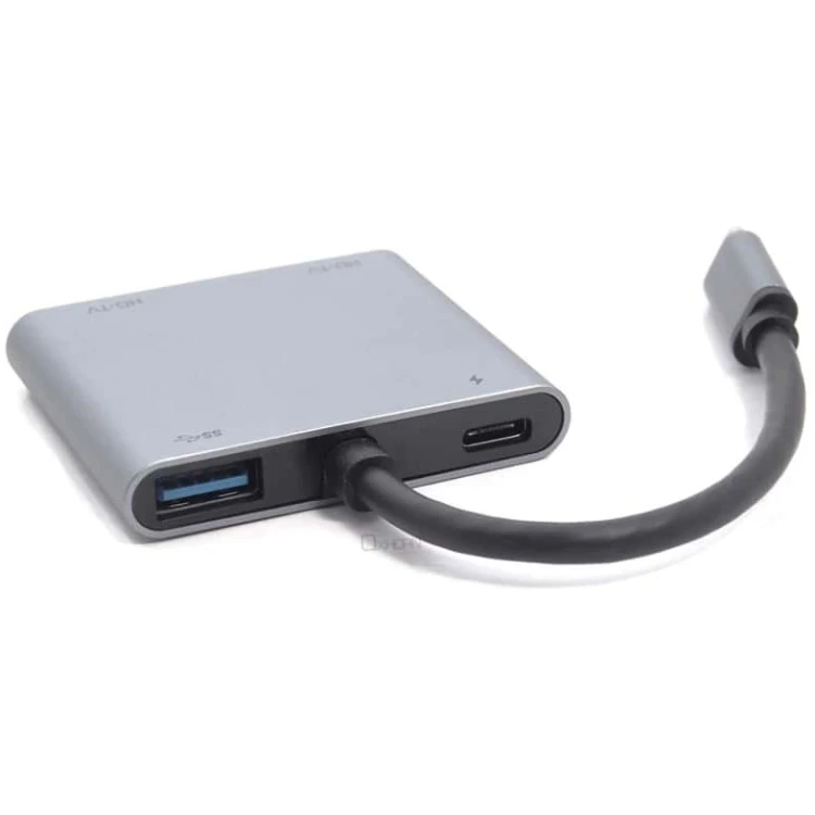 Oxhorn USB-C to Dual HDMI Display Adaptor with PD Charging and USB