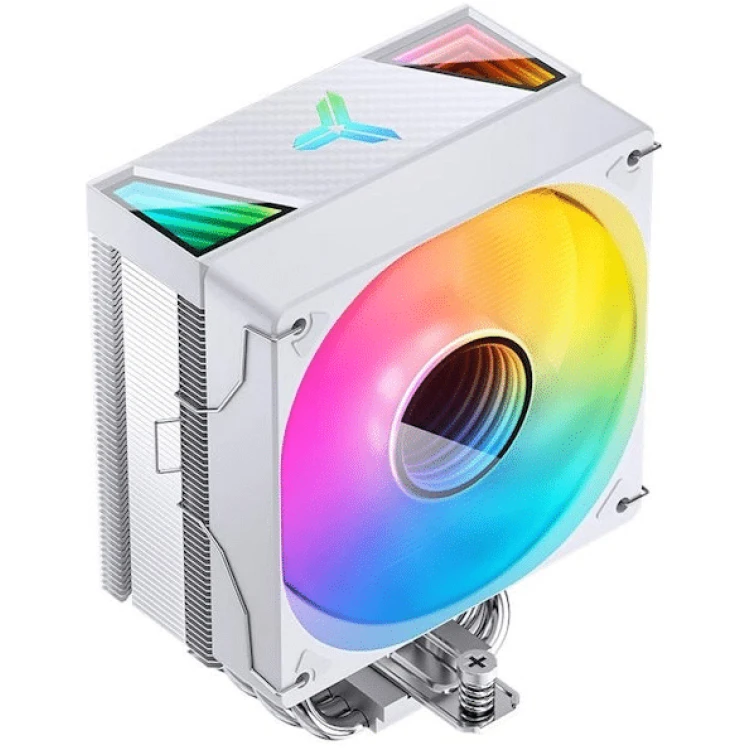 Jonsbo CR-1000 Pro ARGB 120mm (6 Heatpipe) CPU Cooler (White)