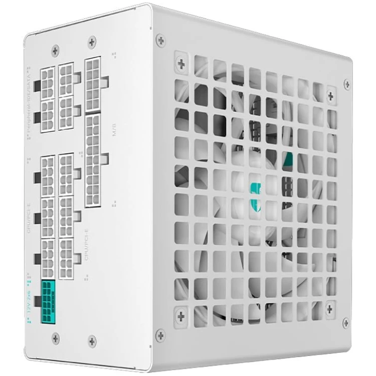 Deepcool PQ1200G 1200W (80Plus Gold) PSU, Fully Modular (12VPHWR 16-pin) White