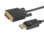 Displayport (Male) to DVI-D (Male) Cable (2m)