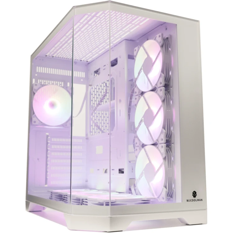 Crox K Dreamer Plus White ATX Case (7xARGB Fans)