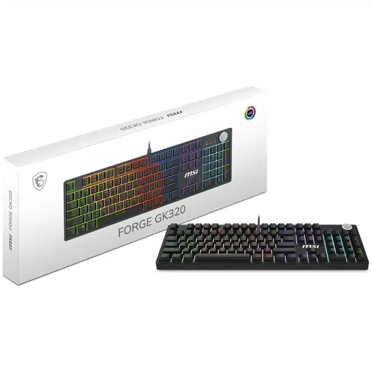 MSI GK320 Gaming Keyboard (Red Switch Mechanical)