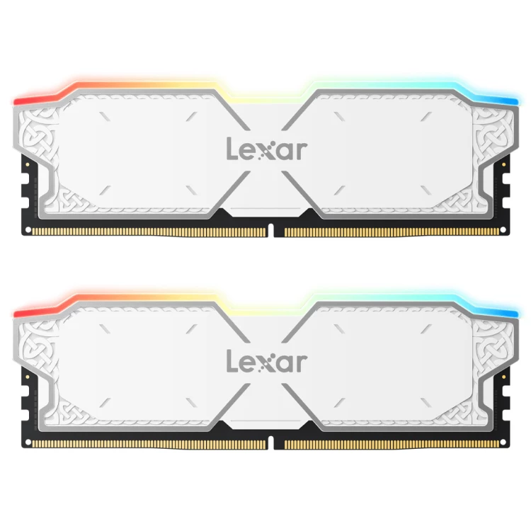 32GB (2x16GB) DDR5 6000MHz CL38 Lexar Thor RGB (White)