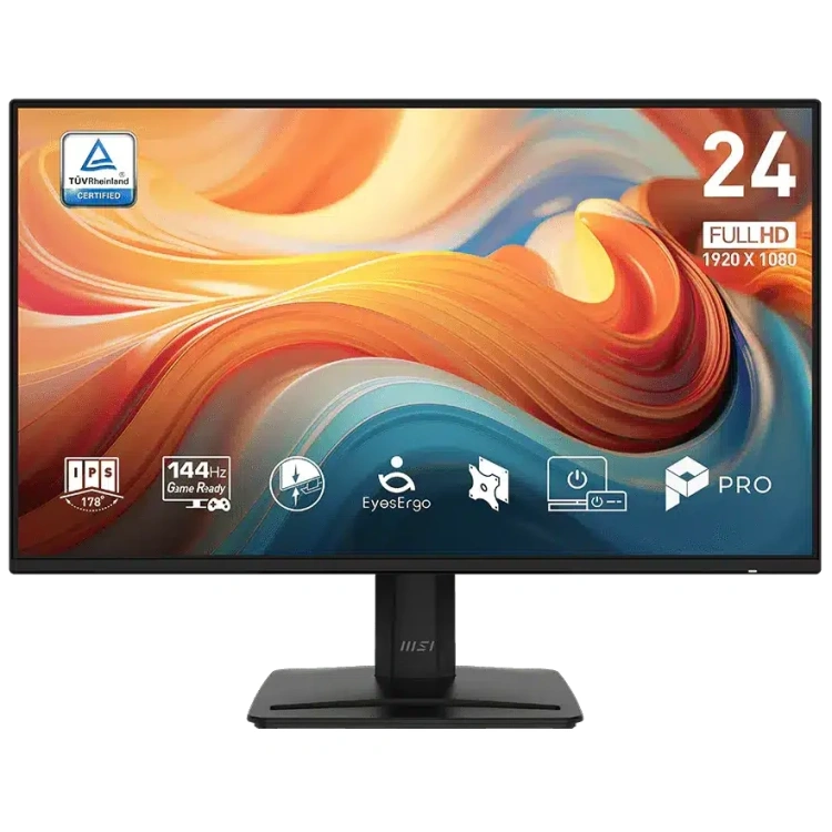 23.8" Monitor MSI MP242 E14A 144Hz 1920x1080 FHD with integrated speakers
