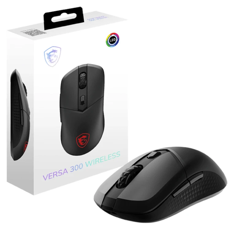 MSI Versa 300 Wireless Gaming Mouse up to 8000 dpi