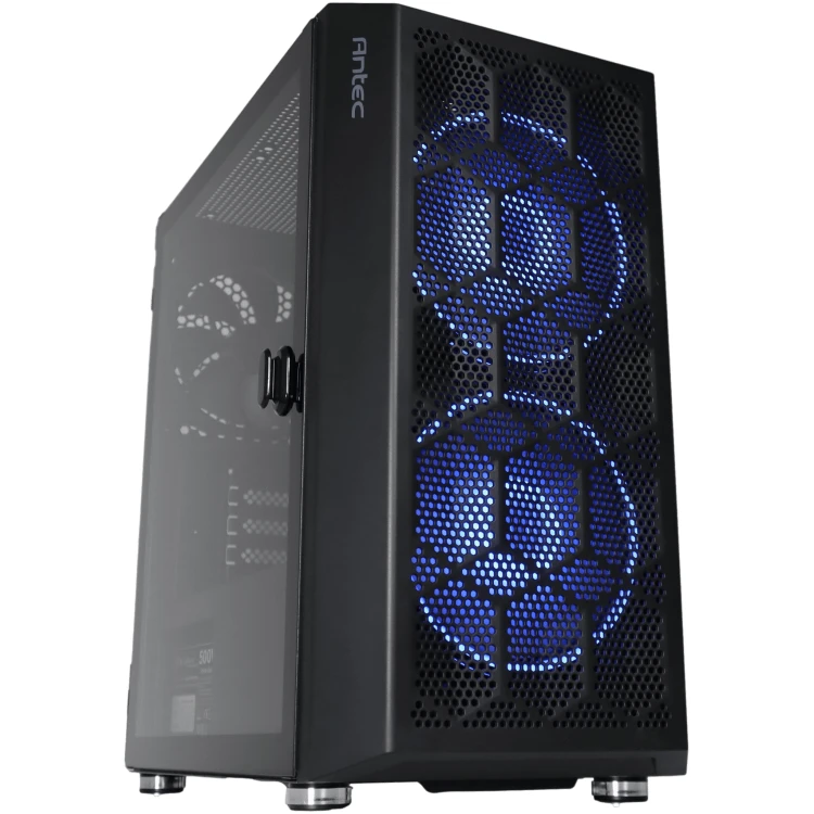 Antec NX200M mATX Case with 2x140mm RGB Fans and controller