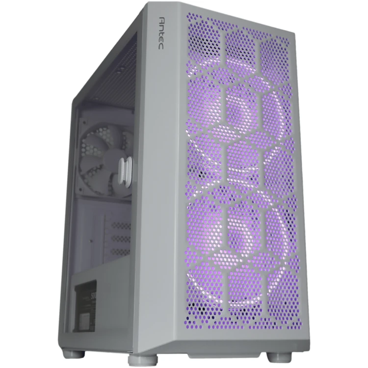 Antec NX200M mATX Case with 2x140mm RGB Fans (White)