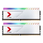 32GB (2x16GB) DDR4 3600MHz CL18 PNY XLR8 RGB Memory (Silver)