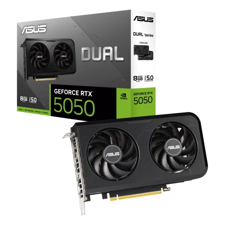 ASUS DUAL GeForce RTX 5050 8G Graphics Card