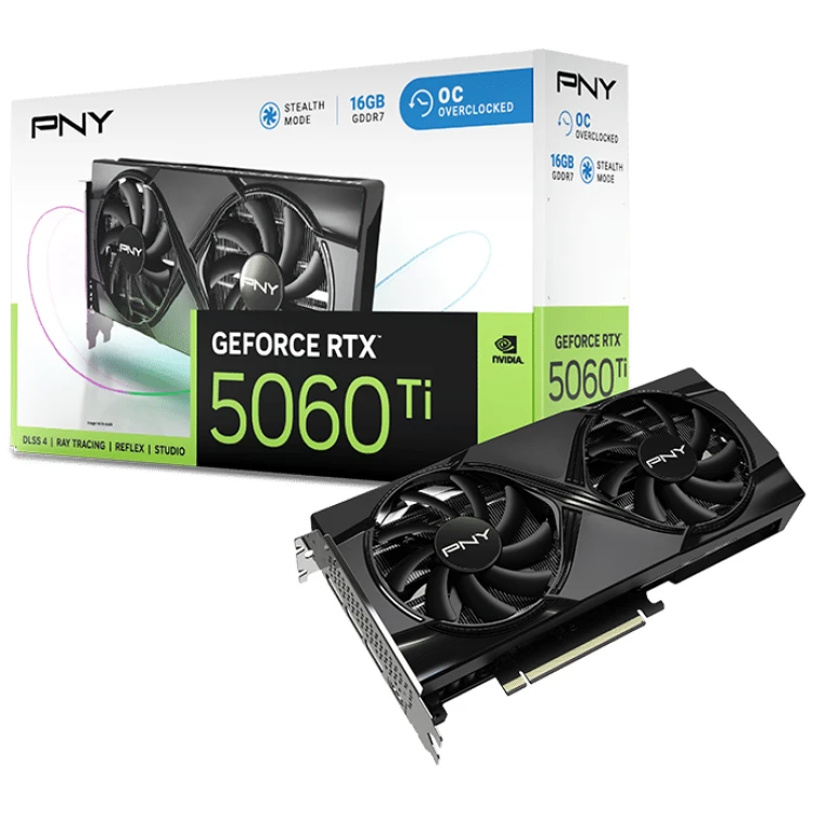 PNY GeForce RTX 5060 Ti 16GB OC Graphics Card