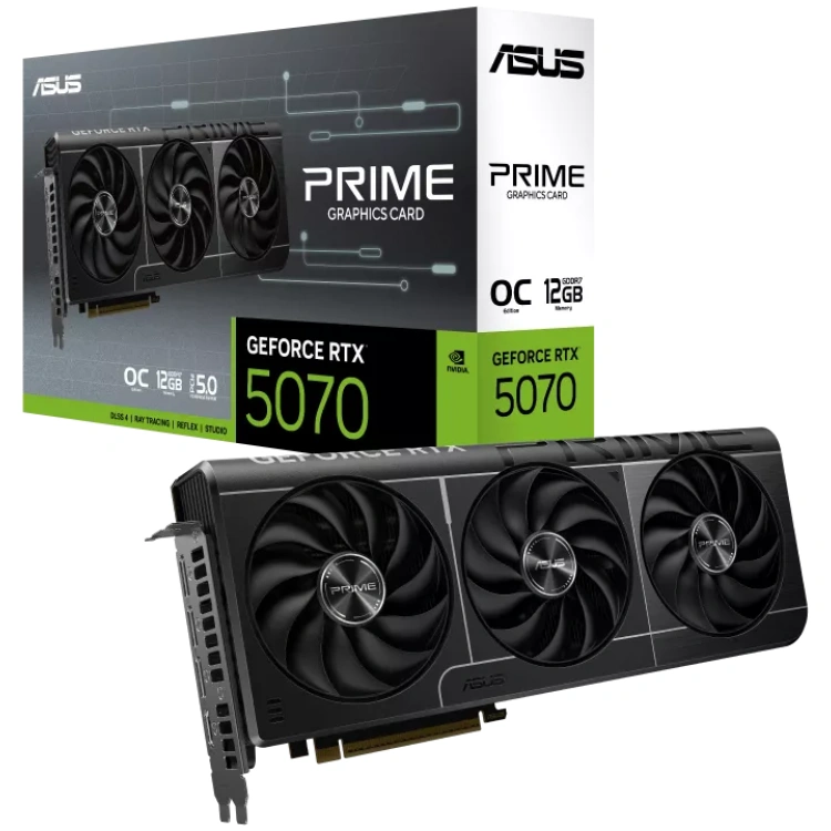 ASUS PRIME GeForce RTX 5070 12G OC Graphics Card