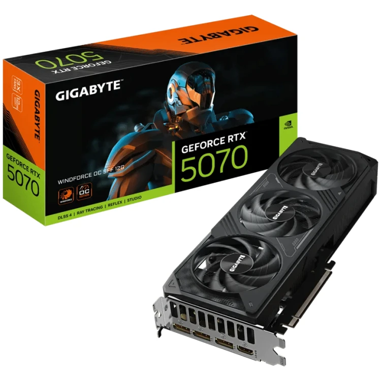 Gigabyte GeForce RTX 5070 12G Windforce OC Graphics Card