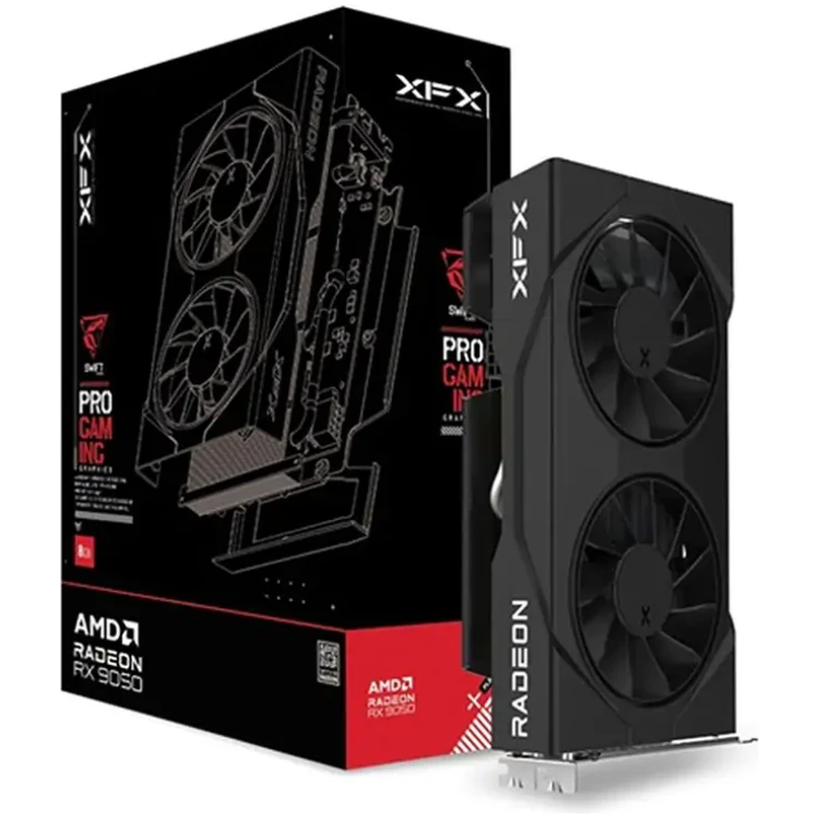 XFX Swift Radeon RX 9050 8G GDDR6 Graphics Card