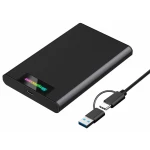 Simplecom SE239 External USB/USB-C 2.5" SSD/HDD Enclosure (Tool Free)