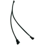 Fan Splitter Cable Internal PWM 2-Way (Black, Sleeved)