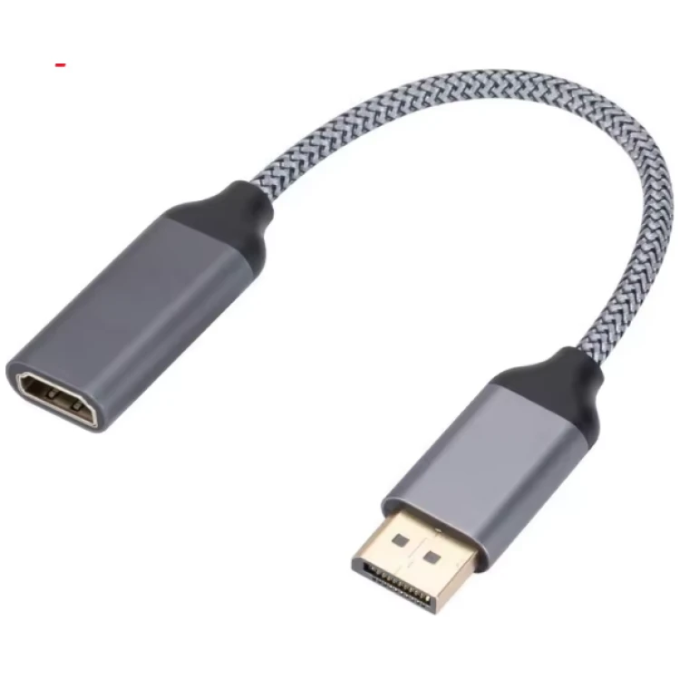 DisplayPort (Male) to HDMI (Female) 4K Cable Adapter