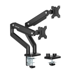 Humanmotion T8-2G Premium Dual Monitor Arm (Fits 17-35")
