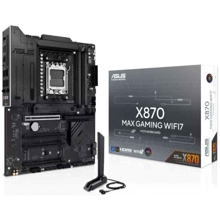 ASUS X870 MAX Gaming WiFi7 DDR5 ATX Motherboard (4 DIMM)