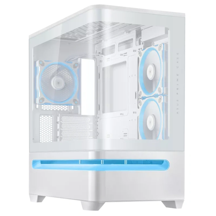 ASUS PRIME AP202 mATX Case (3xARGB Fan) White