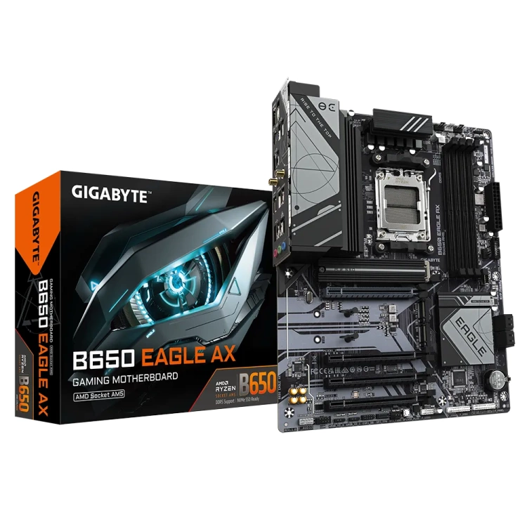 Gigabyte B650 Eagle AX WiFi DDR5 ATX Motherboard (4 DIMM)