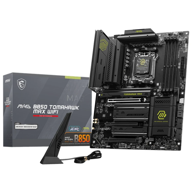 MSI B850 Tomahawk Max WiFi DDR5 ATX Motherboard (4 DIMM)