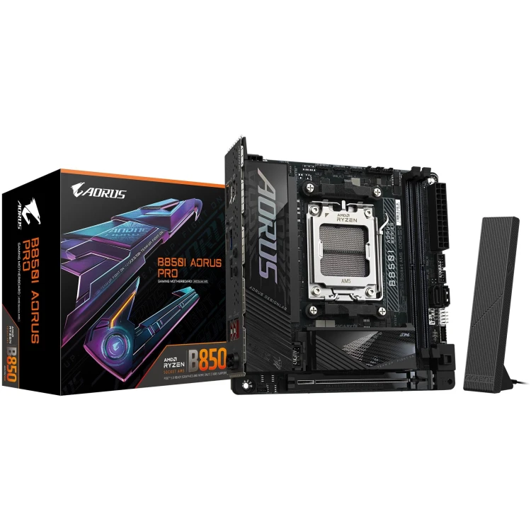 Gigabyte B850I Aorus Pro WiFi 7 DDR5 ITX Motherboard (2 DIMM)