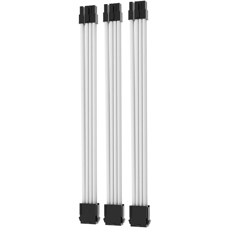 Sleeved Cable Kit - Graphics Card only (C) 3xPCIe (White)