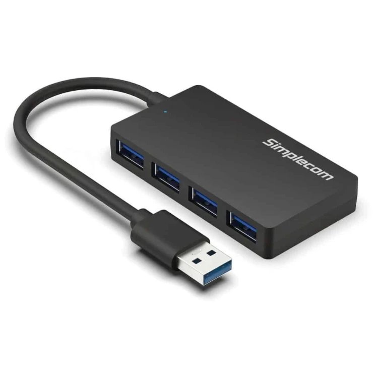 Simplecom USB-A to 4 Port USB 3.2 Hub (CH352)