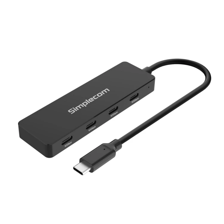 Simplecom USB-C 4 Port USB 3.2 Hub (CH384)