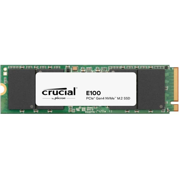 480GB M.2 NVMe SSD (Crucial E100) Gen4x4 up to 4700/2500Mbps