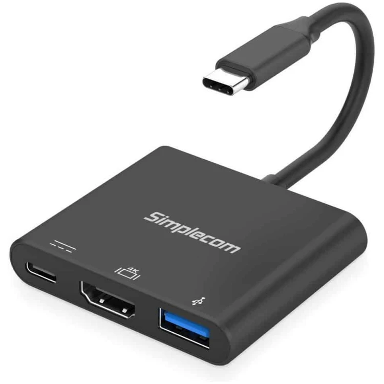 Simplecom USB-C to HDMI Display Adaptor with PD Charging