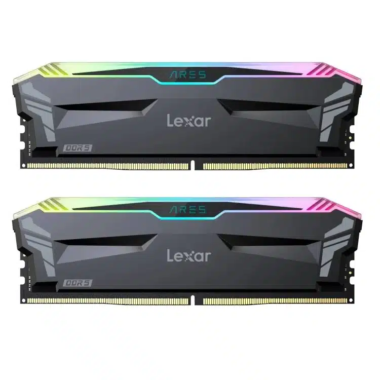 32GB (2x16GB) DDR5 6400MHz CL32 Lexar Ares RGB (Expo/XMP)