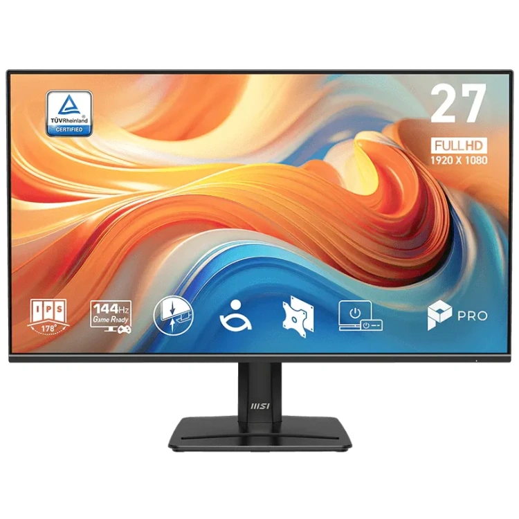 27" Monitor MSI Pro MP271 E14A 144Hz IPS 1920x1080 FHD, integrated speakers