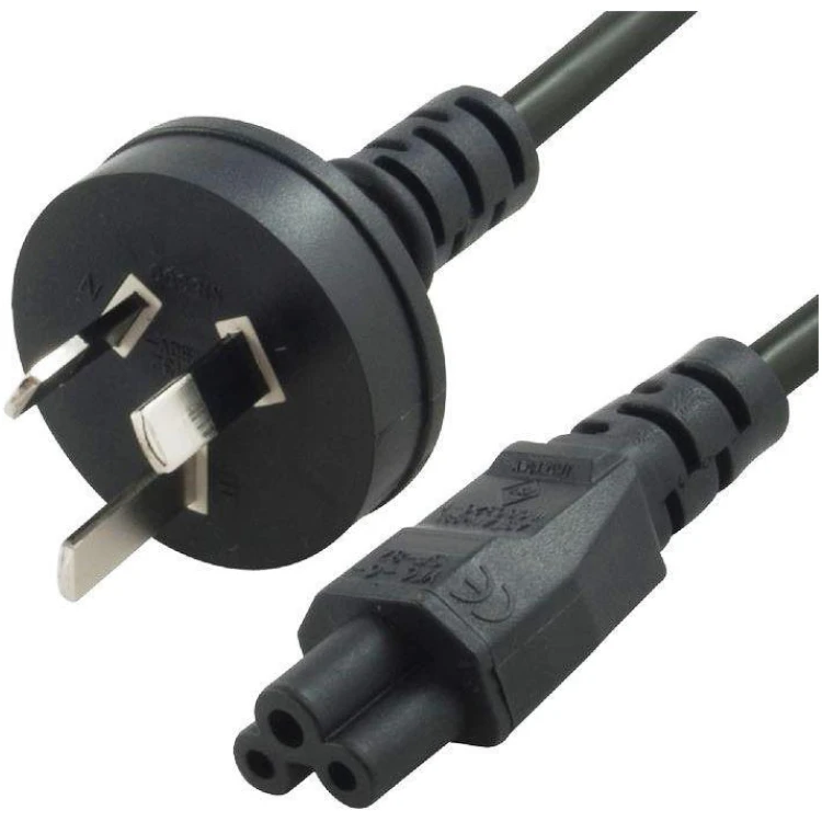 Power Cable (1.8M) 3-pin cloverleaf appliance type