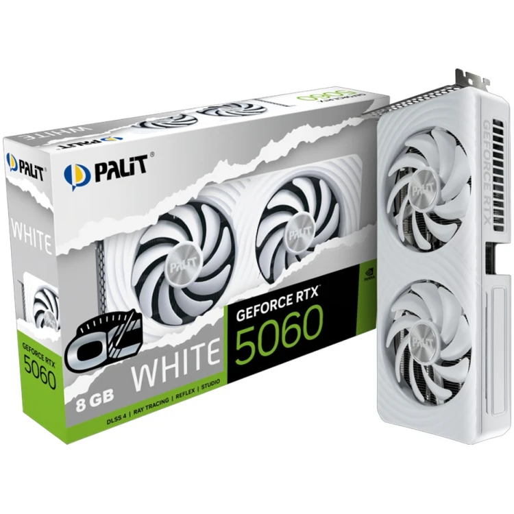 Palit GeForce RTX 5060 8GB White Graphics Card