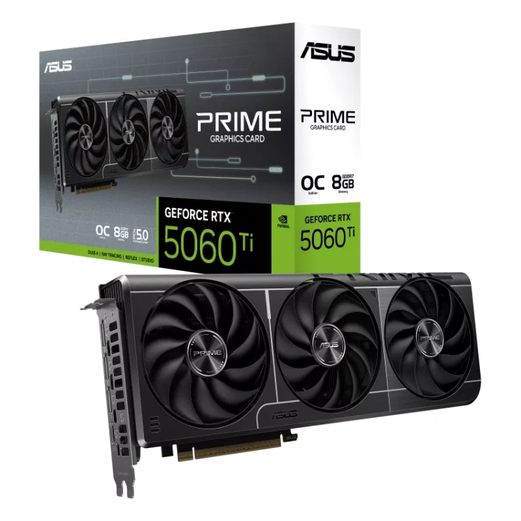 ASUS PRIME GeForce RTX 5060 Ti 8GB OC Graphics Card