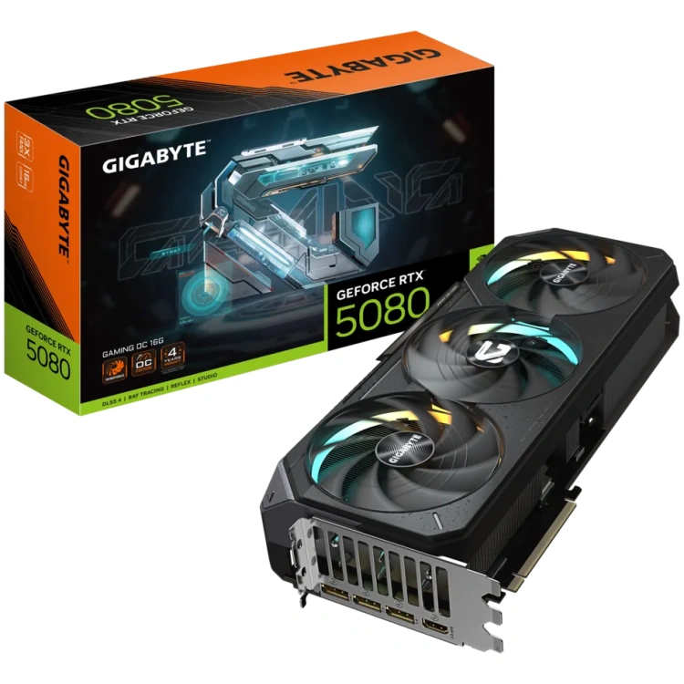 Gigabyte GeForce RTX 5080 16G GDDR7 Gaming OC Graphics Card