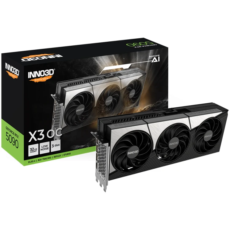Inno3D GeForce RTX 5090 32G X3 OC GDDR7 Graphics Card