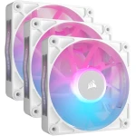 Corsair RX120 iCue Link White RGB 120mm Cooling Fan (3 Pack Starter Kit with System Hub)