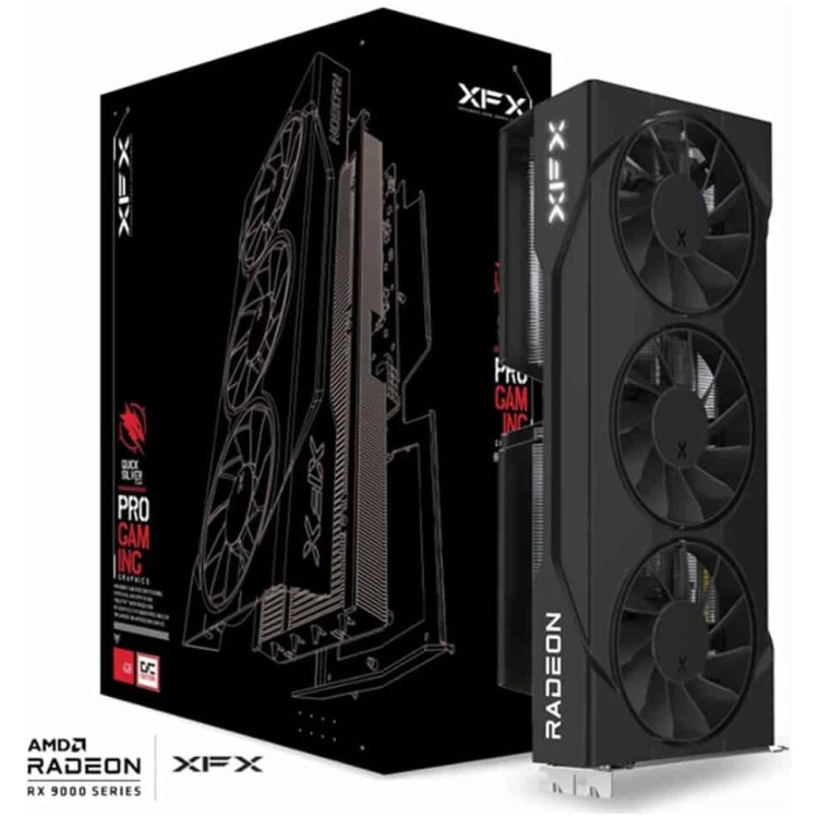 XFX Swift Radeon RX 9060 XT 16G GDDR6 OC Graphics Card