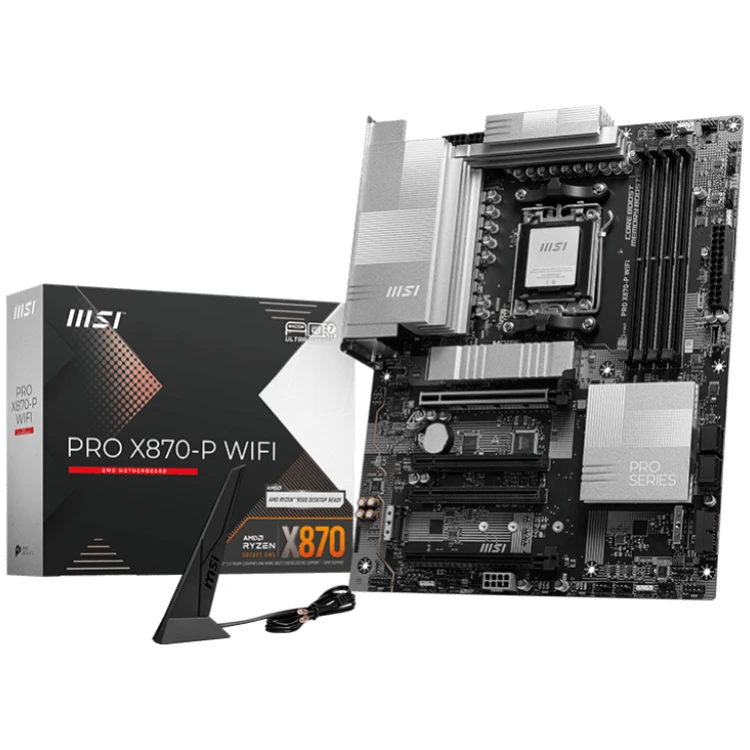 MSI X870-P WiFi7 DDR5 ATX Motherboard (4 DIMM)