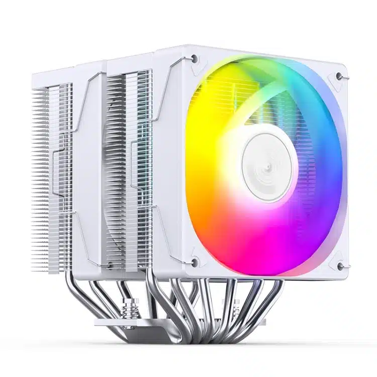 Jonsbo CR-3000E ARGB 120mm (6 Heatpipe) CPU Cooler (White)